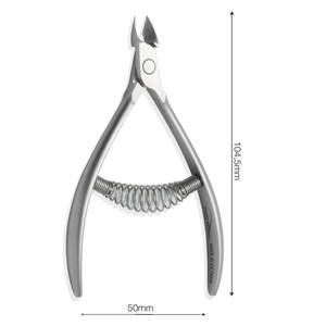 ที่ตัดหนังกำพร้าสแตนเลส Nghia รุ่น CL-S01 คุณภาพระดับมืออาชีพ จากโรงงานโดยตรง พร้อมสปริงคู่ แบบประกบ สำหรับงานทำเล็บ - Product Image 4