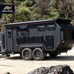 <span class=keywords><strong>Caravane</strong></span> de luxe pour camping en plein air, remorque tout-terrain, camping-car hors réseau, <span class=keywords><strong>caravane</strong></span> hybride avec panneaux solaires et salle de bain - Product Image 1
