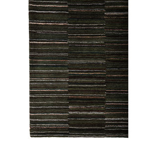 Acar Blue Striped Wool & Viscose <b>Hand</b> <b>Tufted</b> <b>Rugs</b> Classic 4m Rectangle Hallway Carpet for Home 10mm Diamond Pattern Tra-14447 - Product Image 4