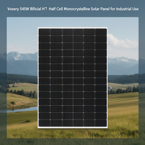 Panneau solaire monocristallin à demi-cellules HJT bifacial Voxery 545W pour usage industriel - Product Image 3
