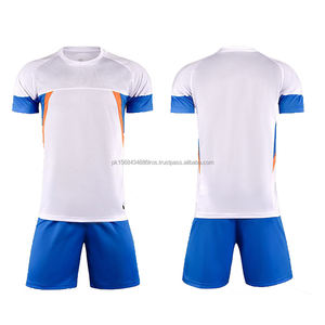 Diseños de uniformes de fútbol de alta calidad OEM Logotipo personalizado Impresión de transferencia de calor Secado rápido Color personalizado 100% Poliéster Desgaste Fútbol - Product Image 1