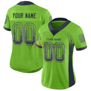 T-shirt de sublimation d'impression numérique pour hommes de haute qualité et uniformes de maillot de football américain vente en gros OEM de mode de meilleur style - Product Image 3