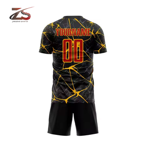 Calidad superior Último diseño 100% Poliéster Cómodo Transpirable Ropa de fútbol Ropa deportiva Uniforme de fútbol hecho en Pakistán - Product Image 6