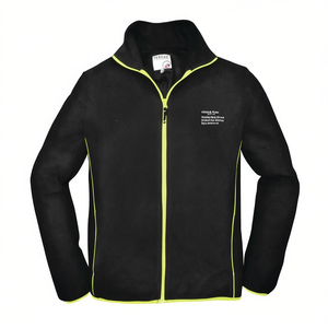 Chaqueta de Seguridad y Supervivencia de Forro Polar Negro Lima para Hombre - Product Image 2