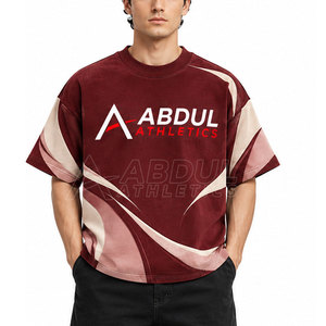 Camisetas Oversize de Algodón para Hombre, Estilo Urbano con Diseño Trasero, Ajuste Relajado Casual, Ropa de Moda al por Mayor - Product Image 4