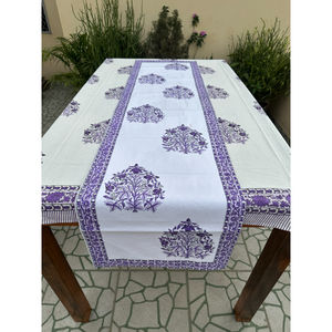 Camino de mesa de comedor de algodón de alta calidad con bordado floral personalizado para hotel en casa o boda para decoración navideña - Product Image 4