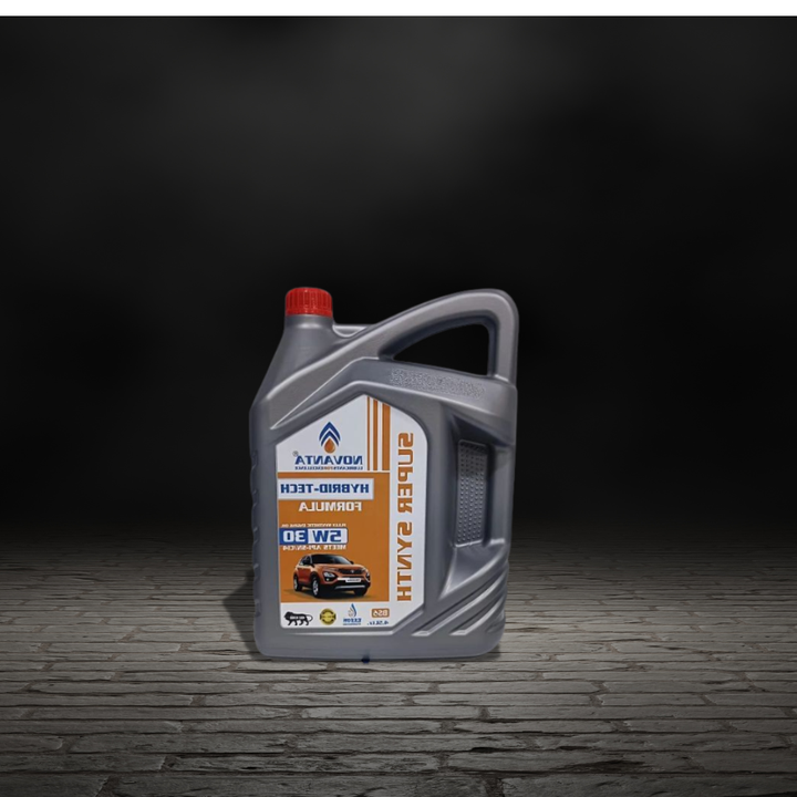 Novanta Super Synta 5W-30 SN/CI4 Performance Full Synthetic Engine Oil Premium Petrol/Diesel Vehicle Lubricant for Heavy Duty