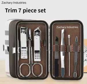 7 pieces <b>Nail</b> Clippers Set Super Style Quality Manicure <b>Kits</b> By Zachary Industries - Product Image 6