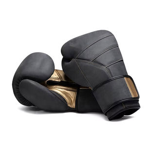 Logo personnalisé nouvelle arrivée gants de boxe en cuir extensible de haute qualité avec un design à la mode toutes les couleurs techniques de lavage - Product Image 1