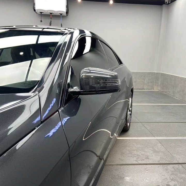 WRAPMASTER 1.52*17m Factory Price PET Metal Volcano Grey Car Body Full Auto Vehicle Stickers Car Vinyl Wrap