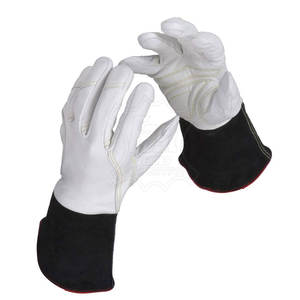 Guantes de Soldadura Resistentes Personalizados, Servicio OEM, Guantes de Soldadura Resistentes al Fuego en Talla Adulto - Product Image 2