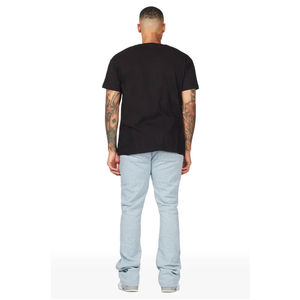 Pantalon de survêtement évasé décontracté coupe ample de haute qualité pour hommes pantalon de survêtement évasé en coton éponge français d'hiver lourd - Product Image 5