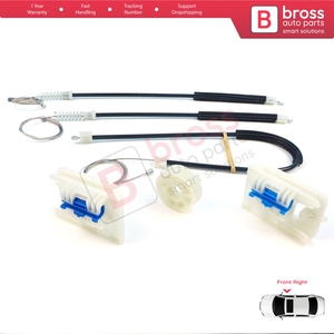 Kit de Reparación de Elevalunas Delantero Derecho BWR984 para Vauxhall Opel Astra J P10 MK6 2009-2016 4/5 Puertas 13350759 Bross Auto Parts - Product Image 4