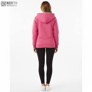 Sweats à capuche personnalisés pour hommes avec fermeture éclair complète 100% coton sweat tricoté Streetwear technique de teinture unie poche solide sweats à capuche d'hiver - Product Image 2