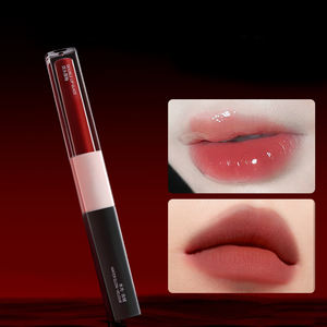 Brillant à lèvres à double extrémité Double texture Finition mate et <span class=keywords><strong>miroir</strong></span> Application douce et soyeuse - Product Image 4