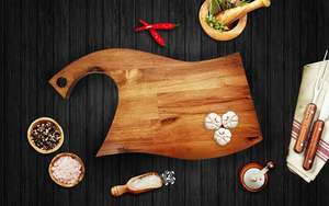 Tabla de cortar de cocina de madera natural Producto de cocina para el hogar de alta utilidad Compre en línea Venta caliente Tabla de cortar y tabla - Product Image 6