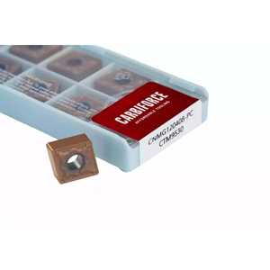 Carbiforce CTM9530 CNMG120408-PC อัลลอยด์แข็งเครื่องมือตัดสี่เหลี่ยมสำหรับเครื่องกลึงโลหะเคลือบพีวีซี - Product Image 1