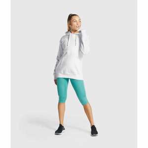 รับผลิตเสื้อฮู้ดดี้ผู้หญิงผ้าฟลีซคอตตอนคุณภาพสูง แบบมีฮู้ด ระบายอากาศได้ดี พร้อมโลโก้ด้านหน้า ราคาถูก - Product Image 4