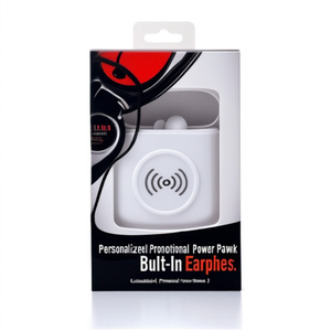 Power Bank Promozionale Personalizzato con Auricolari Integrati - Product Image 2