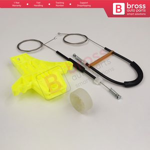 BWR5207 Kit de reparación de regulador de ventana trasera izquierda para Amarok MK1 2H 2010-22 camioneta de 4 puertas 2H7839401 Bross piezas de automóvil fabricadas en Turquía - Product Image 2
