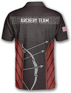 Premium Reversible Outdoor Sports Jerseys with <b>Quarter</b> <b>Zips</b> for Archery and Hunting Shooting - Product Image 2