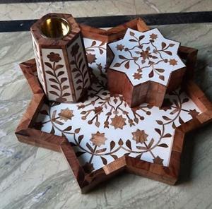 Quemador de Incienso Medkhana de Nácar, Hecho a Mano en India, Calidad Superior, Proveedor Personalizado - Product Image 2