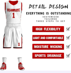 Camisetas de baloncesto personalizadas para niños con servicio de OEM, camisetas de baloncesto americanas cosidas en la parte superior, camisetas de baloncesto impresas al por mayor - Product Image 2