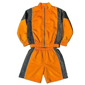 Survêtement réfléchissant imperméable pour homme, veste coupe-vent et pantalon, streetwear, vêtements techniques, OEM - Product Image 1