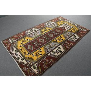 พรมวินเทจ ขนาด 4.1x7.6 ฟุต พรมลายดอกไม้สีน้ำตาล - Product Image 4