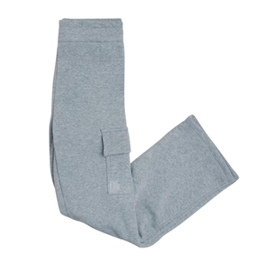 ชุดวอร์มผ้าโพลีเอสเตอร์สำหรับเด็กผู้ชายชุดวอร์มผ้าคอตตอนผ้าโพลีเอสเตอร์สีเทาแบบปรับแต่งได้ - Product Image 5