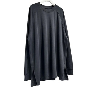 Camisetas de Otoño Invierno de Talla Grande para Mujer, Nuevo Artículo con Aberturas Laterales, Suéteres Holgados de Manga Larga, Estilo Vintage, Algodón Puro - Product Image 1