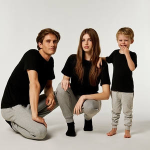 Next Level T Shirts for Men Women Bella Canvas Black T Shirts Custom Color Sleeve Customized Microfiber T Shirts Family - Product Image 1