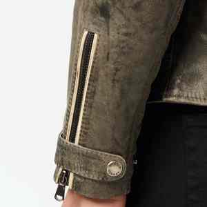 Chaqueta de Cuero para Hombre de Diseño Superior, 100% Cuero Original de Calidad, Popular, Personalizada, Hecha con Cuero de Alta Calidad - Product Image 5