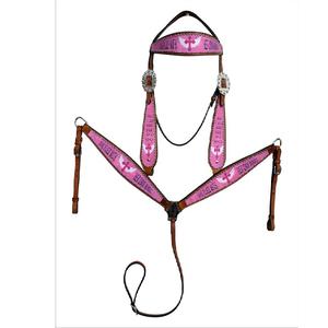 ชุดเครื่องหนังขี่ม้าคุณภาพสูงชุด100% คอปกหน้าอกชุดหนังขี่ม้าคุณภาพสูงพิมพ์ลายความละเอียดสูง - Product Image 1