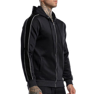 Sweat-shirt à capuche zippé pour homme, veste décontractée de sport pour l'extérieur, jogging, vêtements d'extérieur - Product Image 6