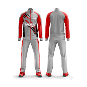 Ensemble de survêtement de sport élégant et pantalon pour hommes, femmes et jeunes, tenue d'entraînement pour équipe - Product Image 1