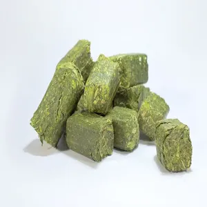 Heno de pellets de alfalfa de grado superior para aditivos para piensos de caballos y ganado, buenos precios en piensos para animales de primera calidad - Product Image 2