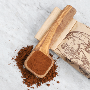 Cuchara de Café Hecha a Mano, Ecológica, Segura para Alimentos, Ligera, Única, de Madera de Olivo, Artesanal, Exclusiva, Lavado a Mano Únicamente - Product Image 1