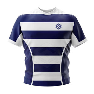 Conjuntos de Uniformes de Rugby de Alta Calidad, Transpirables, de Secado Rápido, Cintura Elástica Cómoda, Personalizables para Equipos, 100% Poliéster - Product Image 4