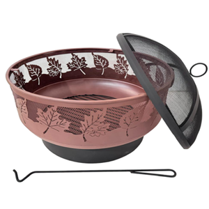 Top Trending Metal Fire Pit Calefacción exterior duradera y portátil perfecta para patio, jardín y reuniones al aire libre - Product Image 4