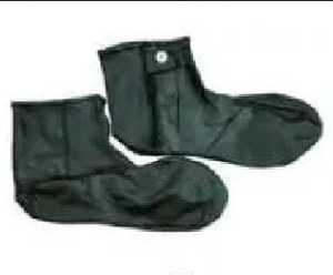 Calcetines de oración musulmanes de cuero negro, medias gruesas de invierno con forro polar, cremallera, tubo informal de alta oración para adultos, hombres y mujeres - Product Image 3