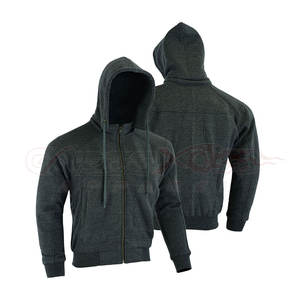 Sudadera con capucha de lana para motocicleta deportiva personalizada para hombre, chaqueta de protección CE para motocicletas, forro polar duradero con nombre único del equipo - Product Image 4
