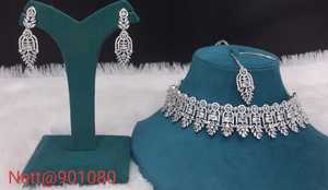 Premium AD Collection pour femmes Top collier et boucles d'oreilles de grossiste indien pendentifs et breloques de mode pour les commandes en gros - Product Image 4