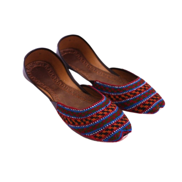 Premium Quality Pakistani Traditional Multani Handmade Embroidered Khussa | Pakistani Khussa Shoes For Women Available For Sale