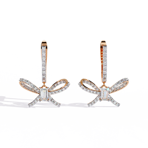 Pendientes Brillantes de Oro de 18K con Diamante Cultivado en Laboratorio, Joyería de Diamantes Premium - Product Image 4