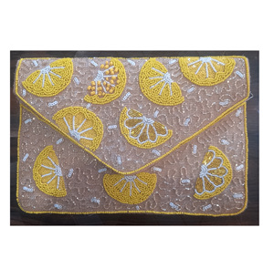 Bolso de mano indio hecho a mano con cuentas para mujer, bolsa de mano de noche, para Guru, Kirpa, Export House, venta al por mayor - Product Image 4