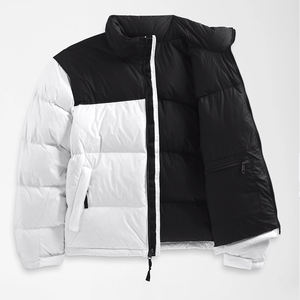 OEM High Quality Nylon Most Demanded Puffer Jacket for Men <b>Winter</b> Bubble Windbreaker with Stand Collar Plus Size Canvas Fabric - Product Image 5