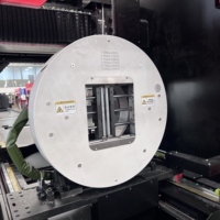 Machine de découpe laser à fibre Hoysook 1500W pour tubes carrés et ronds à chargement automatique