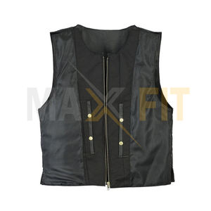 Gilet de moto en toile respirante de haute qualité pour homme MAXFIT ENTERPRISES, service OEM, design personnalisé, décontracté, cuir d'hiver - Product Image 6