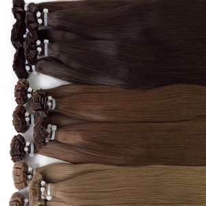 Extensiones de cabello vietnamita punta plana de lujo peluca humana virgen postizo tiendas estándar europeo profesional - Product Image 6